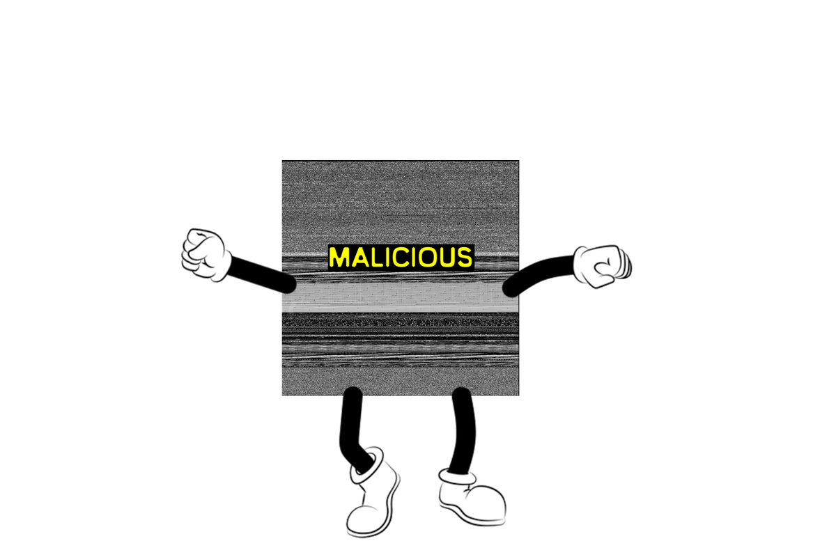 malicious cartoon image